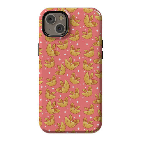 Crab Rangoons Pattern Red Phone Case